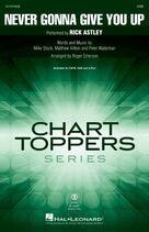Cover icon of Never Gonna Give You Up (arr. Roger Emerson) sheet music for choir (SAB: soprano, alto, bass) by Rick Astley, Roger Emerson, Matthew Aitken, Mike Stock and Pete Waterman, intermediate skill level