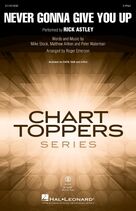 Cover icon of Never Gonna Give You Up (arr. Roger Emerson) sheet music for choir (2-Part) by Rick Astley, Roger Emerson, Matthew Aitken, Mike Stock and Pete Waterman, intermediate duet