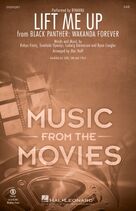 Cover icon of Lift Me Up (from Black Panther: Wakanda Forever) (arr. Mac Huff) sheet music for choir (SAB: soprano, alto, bass) by Rihanna, Mac Huff, Ludwig Goransson, Robyn Fenty, Ryan Coogler and Temilade Openiyi, intermediate skill level