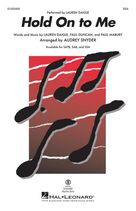 Cover icon of Hold On To Me (arr. Audrey Snyder) sheet music for choir (SSA: soprano, alto) by Lauren Daigle, Audrey Snyder, Paul Duncan and Paul Mabury, intermediate skill level