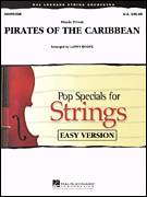 Cover icon of Music from Pirates Of The Caribbean (arr. Larry Moore) (COMPLETE) sheet music for orchestra by Larry Moore and Klaus Badelt, intermediate skill level