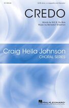 Cover icon of Credo sheet music for choir (SATB Divisi) by Benedict Sheehan and Nicean Creed, intermediate skill level