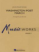 Cover icon of Washington Post March (COMPLETE) sheet music for concert band by Jay Bocook and John Philip Sousa, intermediate skill level
