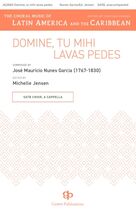 Cover icon of Domini Tu Mihi Lavas Pedes sheet music for choir (SATB: soprano, alto, tenor, bass) by José Mauricio Nunes Garcia and Michelle Jensen, intermediate skill level