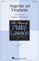 Cover icon of Angelus Ad Virginem (arr. Philip Lawson) sheet music for choir (SAB: soprano, alto, bass) by Medieval Carol and Philip Lawson, intermediate skill level