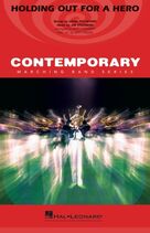 Cover icon of Holding Out For A Hero (arr. Conaway and Finger) (COMPLETE) sheet music for marching band by Bonnie Tyler, Dean Pitchford, Jim Steinman, Matt Conaway and Matt Finger, intermediate skill level