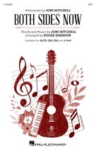 Cover icon of Both Sides Now (arr. Roger Emerson) sheet music for choir (SSA: soprano, alto) by Joni Mitchell and Roger Emerson, intermediate skill level
