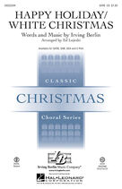 Cover icon of Happy Holiday/White Christmas (complete set of parts) sheet music for orchestra/band (Rhythm) by Irving Berlin and Ed Lojeski, intermediate skill level