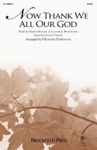Cover icon of Now Thank We All Our God (arr. Heather Sorenson) (COMPLETE) sheet music for orchestra/band by Heather Sorenson, Catherine Winkworth, Johann Cruger and Martin Rinkart, intermediate skill level