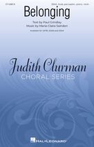 Cover icon of Belonging sheet music for choir (SSAA: soprano, alto) by Marie-Clairé Saindon and Paul Grindlay, intermediate skill level