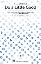 Cover icon of Do A Little Good (from Spirited) (arr. Roger Emerson) (complete set of parts) sheet music for orchestra/band (Instrumental Accompaniment) by Roger Emerson, Benj Pasek, Justin Paul and Pasek & Paul, intermediate skill level