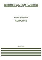 Cover icon of Rumours sheet music for piano solo by Anders Nordentoft, classical score, intermediate skill level