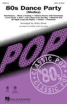 Cover icon of 80s Dance Party (Medley) (complete set of parts) sheet music for orchestra/band by Kirby Shaw, intermediate skill level