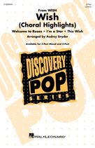 Cover icon of Wish (Choral Highlights) sheet music for choir (2-Part) by Julia Michaels, Audrey Snyder, Benjamin Rice and JP Saxe, intermediate duet