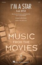 Cover icon of I'm A Star (from Wish) (arr. Mark Brymer) sheet music for choir (SAB: soprano, alto, bass) by Julia Michaels, Mark Brymer, Benjamin Rice and Benjamin Rice and Julia Michaels, intermediate skill level