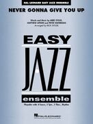 Cover icon of Never Gonna Give You Up (arr. Rick Stitzel) (COMPLETE) sheet music for jazz band by Rick Stitzel, Matthew Aitken, Mike Stock, Pete Waterman and Rick Astley, intermediate skill level