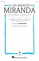 Cover icon of A Lin-Manuel Miranda Choral Medley (arr. Mark Brymer) sheet music for choir (SAB: soprano, alto, bass) by Lin-Manuel Miranda and Mark Brymer, intermediate skill level