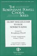 Cover icon of Glory Hallelujah To Duh Newbo'n King! sheet music for choir (TTBB: tenor, bass) by William Powell and Miscellaneous, intermediate skill level