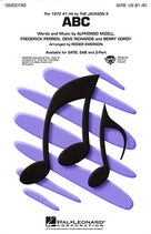 Cover icon of ABC (arr. Roger Emerson) (complete set of parts) sheet music for orchestra/band by Berry Gordy, Alphonso Mizell, Deke Richards, Frederick Perren, Roger Emerson and The Jackson 5, intermediate skill level