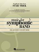Cover icon of Symphonic Suite from Star Trek (COMPLETE) sheet music for concert band by Michael Giacchino, Alexander Courage, Gene Roddenberry and Jay Bocook, intermediate skill level