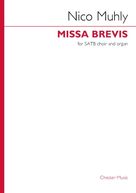 Cover icon of Missa Brevis sheet music for choir (SATB: soprano, alto, tenor, bass) by Nico Muhly, classical score, intermediate skill level