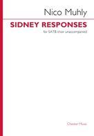 Cover icon of Sidney Responses sheet music for choir (SATB: soprano, alto, tenor, bass) by Nico Muhly, classical score, intermediate skill level
