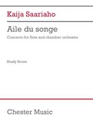 Cover icon of Aile du songe (Chamber Version) sheet music for orchestra (study score) by Kaija Saariaho, classical score, intermediate skill level