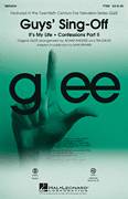 Cover icon of Guys' Sing-Off (from Glee) sheet music for choir (TTBB: tenor, bass) by Mark Brymer, Adam Anders, Glee Cast, Miscellaneous and Tim Davis, intermediate skill level