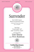 Cover icon of Surrender (COMPLETE) sheet music for orchestra/band by Tim Sharp and Wes Ramsay, Tim Sharp and Wes Ramsay, intermediate skill level