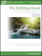 Cover icon of The Bubbling Brook sheet music for piano solo (elementary) by Carolyn Miller, classical score, beginner piano (elementary)