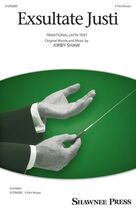 Cover icon of Exsultate Justi sheet music for choir (3-Part Mixed) by Kirby Shaw and Miscellaneous, intermediate skill level