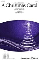 Cover icon of A Christmas Carol (from Scrooge) (arr. Mark Hayes) sheet music for choir (SATB: soprano, alto, tenor, bass) by Leslie Bricusse and Mark Hayes, intermediate skill level