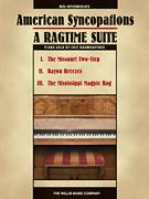 Cover icon of American Syncopations - A Ragtime Suite sheet music for piano solo (elementary) by Eric Baumgartner, beginner piano (elementary)