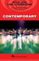 Cover icon of Rock You Like A Hurricane (arr. Conaway/Finger) sheet music for marching band (aux percussion) by Scorpions, Matt Conaway, Matt Finger, Herman Rarebell, Klaus Meine and Rudolf Schenker, intermediate skill level