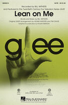 Cover icon of Lean On Me (complete set of parts) sheet music for orchestra/band by Roger Emerson, Adam Anders, Bill Withers, Glee Cast, Miscellaneous and Tim Davis, intermediate skill level