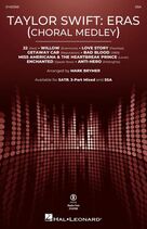 Cover icon of Taylor Swift: Eras (Choral Medley) (arr. Mark Brymer) sheet music for choir (SSA: soprano, alto) by Taylor Swift, Mark Brymer, Aaron Dessner, Jack Antonoff, Joel Little, Max Martin and Shellback, intermediate skill level