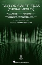 Cover icon of Taylor Swift: Eras (Choral Medley) (arr. Mark Brymer) sheet music for choir (3-Part Mixed) by Taylor Swift, Mark Brymer, Aaron Dessner, Jack Antonoff, Joel Little, Max Martin and Shellback, intermediate skill level