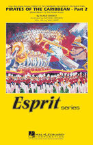 Cover icon of Pirates of the Caribbean, part 2 (arr. michael brown) sheet music for marching band (mallet percussion 1) by Klaus Badelt, Michael Brown and Will Rapp, intermediate skill level