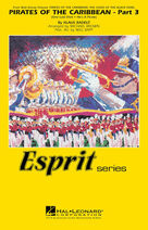 Cover icon of Pirates of the Caribbean, part 3 (arr. michael brown) sheet music for marching band (Bb tenor sax) by Klaus Badelt, Michael Brown and Will Rapp, intermediate skill level