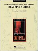 Soundtrack Highlights from Pirates Of The Caribbean: Dead Man's Chest (COMPLETE) for full orchestra - hans zimmer orchestra sheet music