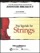 Cover icon of Zoosters Breakout (from Madagascar) (COMPLETE) sheet music for orchestra by Hans Zimmer and Paul Lavender, intermediate skill level