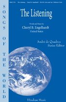 Cover icon of The Listening sheet music for choir (SSATB) by Cheryl Engelhardt, intermediate skill level