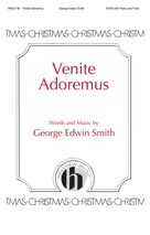 Cover icon of Venite Adoremus sheet music for choir (SATB: soprano, alto, tenor, bass) by George Edwin Smith, intermediate skill level