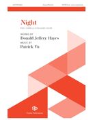 Cover icon of Night sheet music for choir (SATB: soprano, alto, tenor, bass) by Patrick Vu and Donald Jeffrey Hayes, intermediate skill level