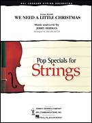 Cover icon of We Need A Little Christmas (from Mame) (COMPLETE) sheet music for orchestra by Jerry Herman and Ted Ricketts, intermediate skill level