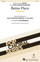 Cover icon of Better Place (from Trolls Band Together) (arr. Alan Billingsley) sheet music for choir (2-Part) by Justin Timberlake, Alan Billingsley, Amy Allen and Shellback, intermediate duet