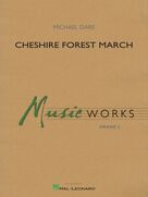Cover icon of Cheshire Forest March (COMPLETE) sheet music for concert band by Michael Oare, intermediate skill level