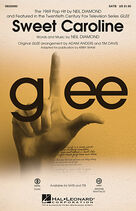 Cover icon of Sweet Caroline (Ed. Kirby Shaw) (complete set of parts) sheet music for orchestra/band by Kirby Shaw, Adam Anders, Glee Cast, Miscellaneous, Neil Diamond and Tim Davis, intermediate skill level