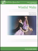 Cover icon of Wistful Waltz sheet music for piano four hands by Glenda Austin, classical score, intermediate skill level