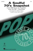Cover icon of A Soulful 70's Snapshot (Medley) sheet music for choir (SSA: soprano, alto) by Kirby Shaw, intermediate skill level